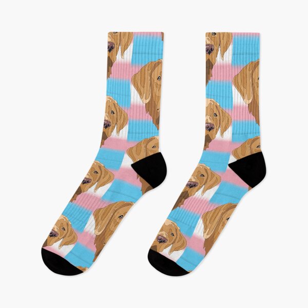 Item preview, Copy of Transgender pride yellow  lab designed and sold by LeahcarsArt.