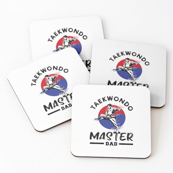 Item preview, Taekwondo master dad, Korean martial arts, unique TKD father's day gift designed and sold by koreandesign.