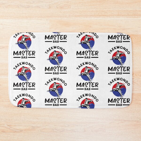 Item preview, Taekwondo master dad, Korean martial arts, unique TKD father's day gift designed and sold by koreandesign.