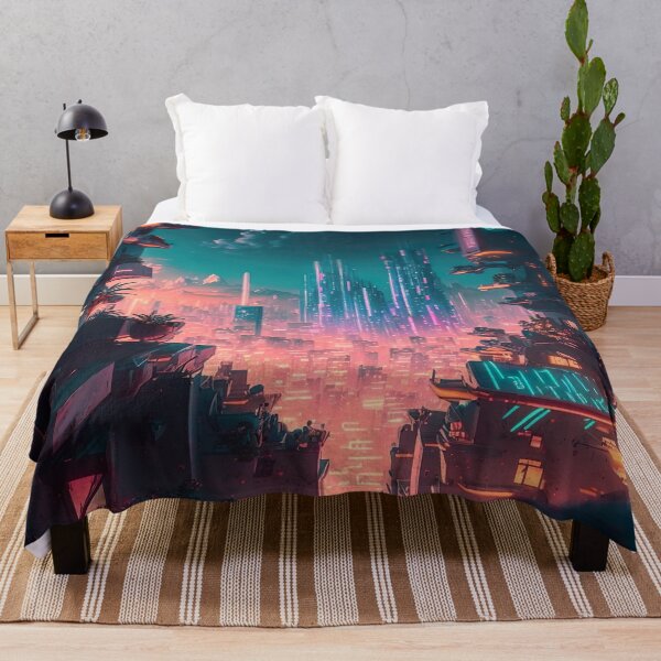 Item preview, A Futuristic City - Science Fiction designed and sold by unknown-places.