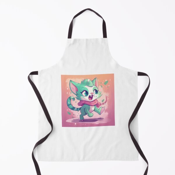Item preview, Cute Cartoon Kitty Print designed and sold by lessyun.