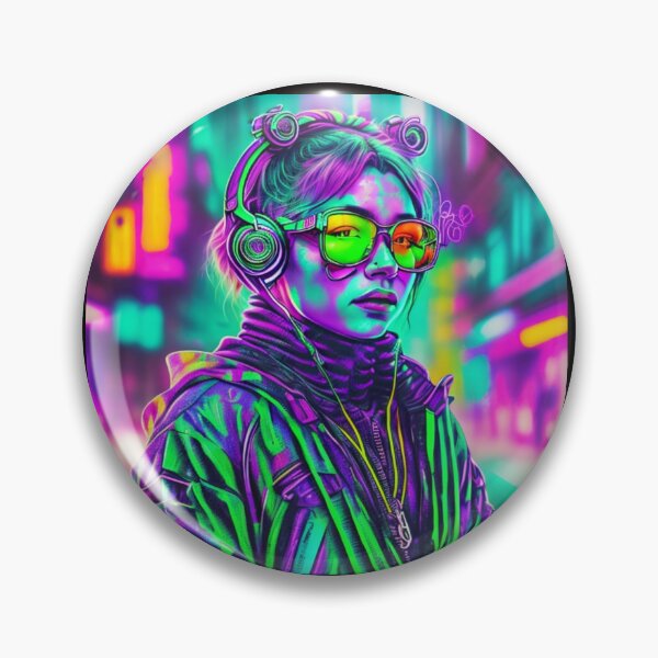 Item preview, Future DJ Girl (002) by BLACK DRAGON STREET WEAR  designed and sold by Grin.
