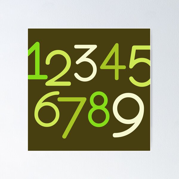 Item preview, Contemporary Baby | Numbers I designed and sold by Dallas Drotz.