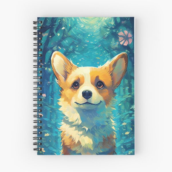 Item preview, Corgi in Magic Forest designed and sold by NianderQuinn.