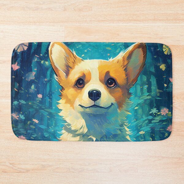 Item preview, Corgi in Magic Forest designed and sold by NianderQuinn.