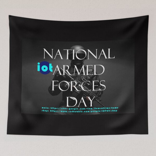 Item preview, National Armed Forces Day designed and sold by IOT22.