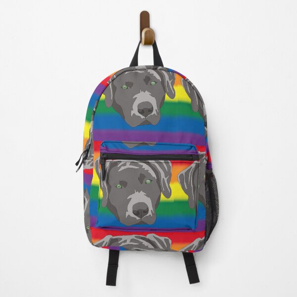Item preview, Rainbow pride silver lab designed and sold by LeahcarsArt.