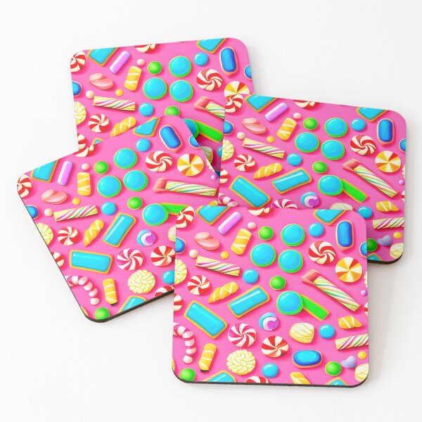 Item preview, Pink Candy and Sweets Pattern designed and sold by WitchyWare.