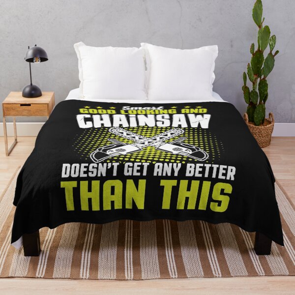 Item preview, Smart Good Looking Chainsaw / Logger / Funny Chainsaw / Arborist designed and sold by Tee Hub.