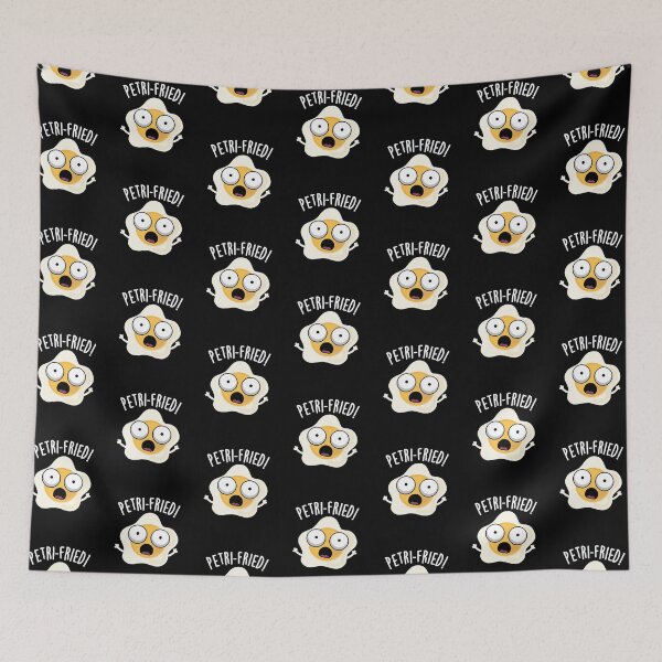 Item preview, Petri-fried Funny Fried Eggs (Dark BG) designed and sold by punnybone.