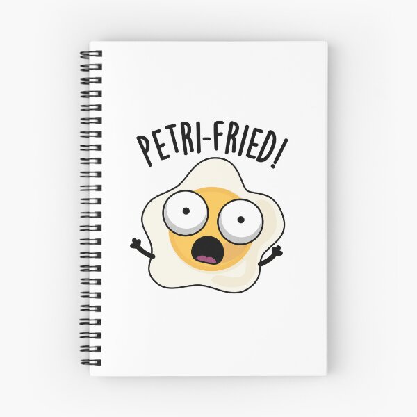 Item preview, Petri-fried Funny Fried Eggs Pun  designed and sold by punnybone.