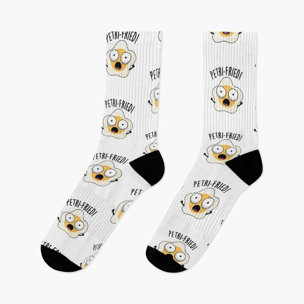 Item preview, Petri-fried Funny Fried Eggs Pun  designed and sold by punnybone.