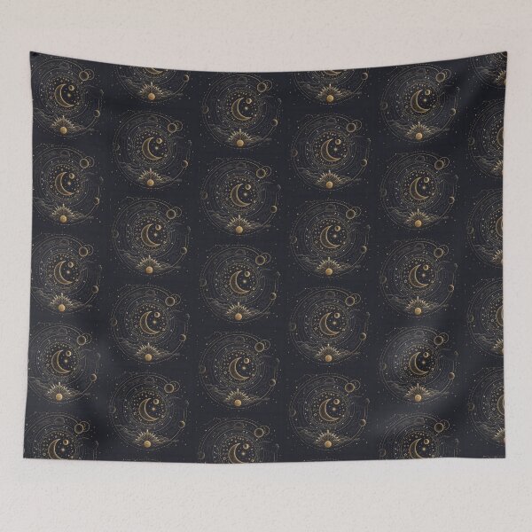 Item preview, celestial solar system designed and sold by Sunchildprints.