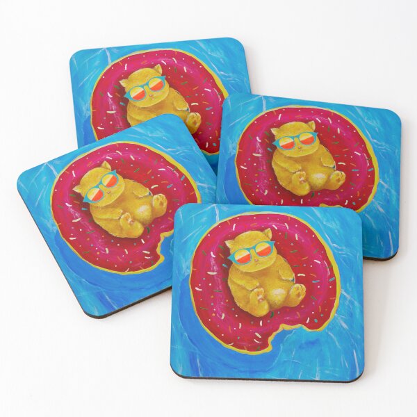 Item preview, cool cat in the swimming pool designed and sold by richcat7.