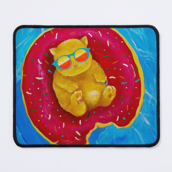 Item preview, cool cat in the swimming pool designed and sold by richcat7.