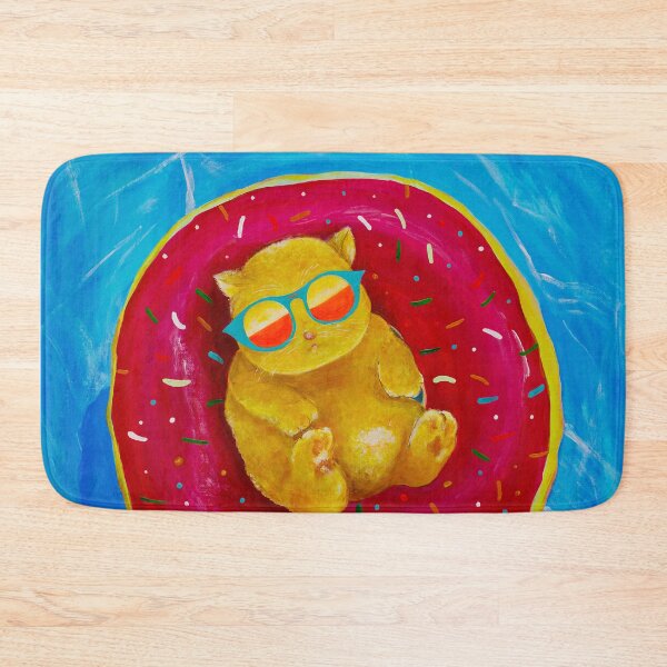 Item preview, cool cat in the swimming pool designed and sold by richcat7.
