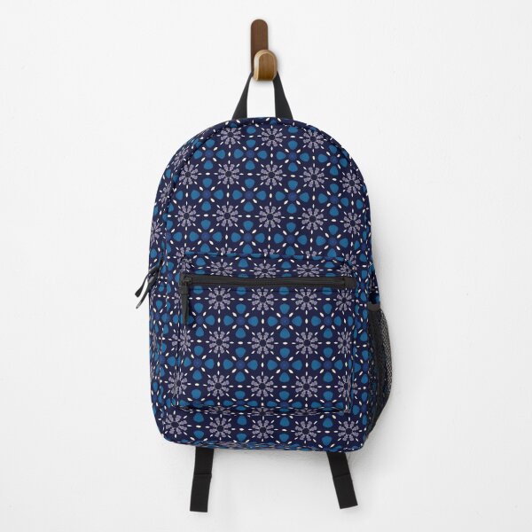 Item preview, Victorian BLUE Floral Geometric Pattern designed and sold by PRINYOS.