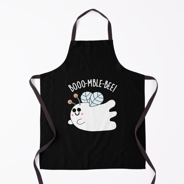 Item preview, Booo-mble Bee Funny Ghost Bee Puns (Dark BG) designed and sold by punnybone.