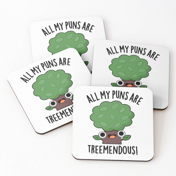 Item preview, All My Puns Are Tree-mendous Funny Tree Puns  designed and sold by punnybone.