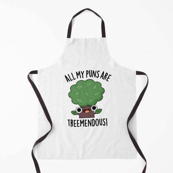 Item preview, All My Puns Are Tree-mendous Funny Tree Puns designed and sold by punnybone.