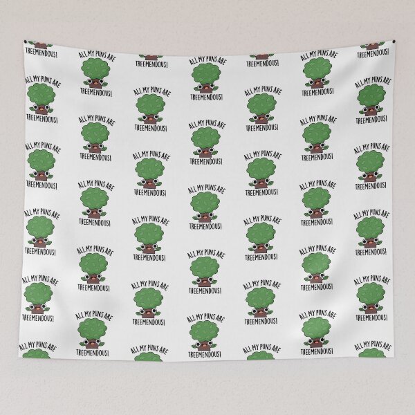Item preview, All My Puns Are Tree-mendous Funny Tree Puns  designed and sold by punnybone.