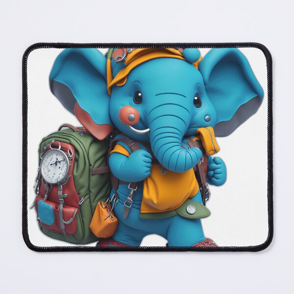 Item preview, Backpacking Elephant designed and sold by madygunit.