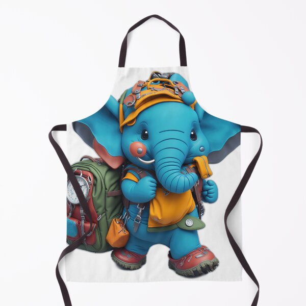 Item preview, Backpacking Elephant designed and sold by madygunit.