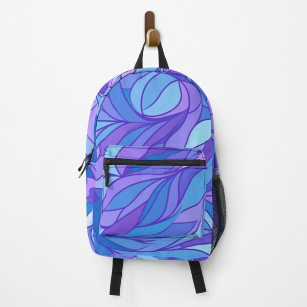 Item preview, Blue and Purple Abstract Leaves designed and sold by UlDesigns.