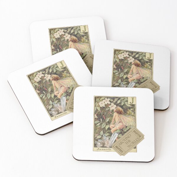 Item preview, cottagecore vintage flower fairy crystal ticket stub designed and sold by lunellalilly.
