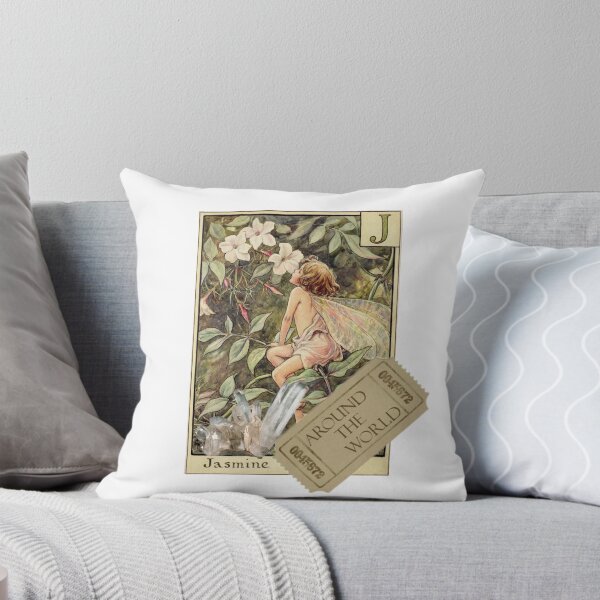 Item preview, cottagecore vintage flower fairy crystal ticket stub designed and sold by lunellalilly.
