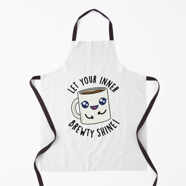 Item preview, Let Your Inner Brewty Shine Funny Coffee Puns  designed and sold by punnybone.