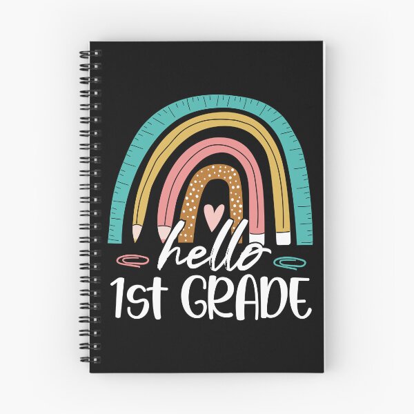 Item preview, Hello 1st Grade Rainbow First Grade Teacher Student  designed and sold by Get A Wear  Shop.