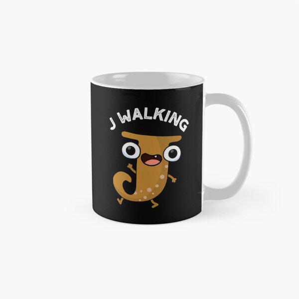 Artikelvorschau, J Walking Lustige Alphabet-Wortspiele (Dark BG) entworfen und verkauft von punnybone.