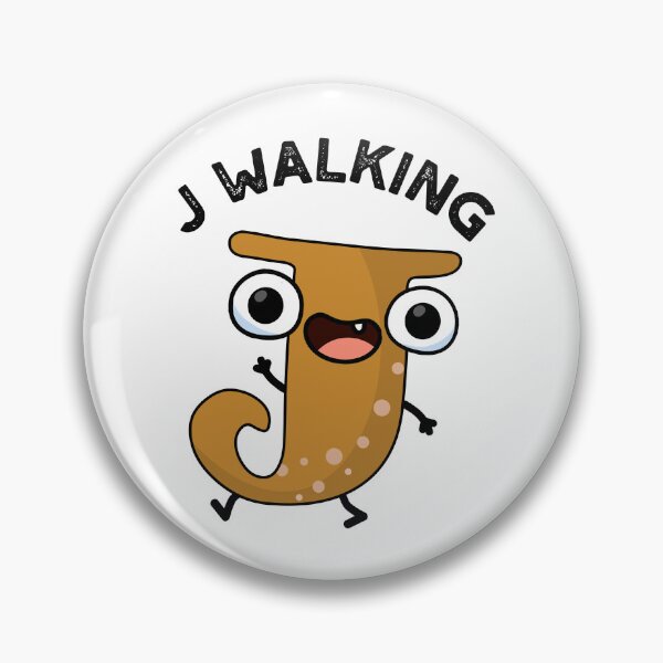 Artikelvorschau, J Walking Lustige Alphabet-Wortspiele entworfen und verkauft von punnybone.