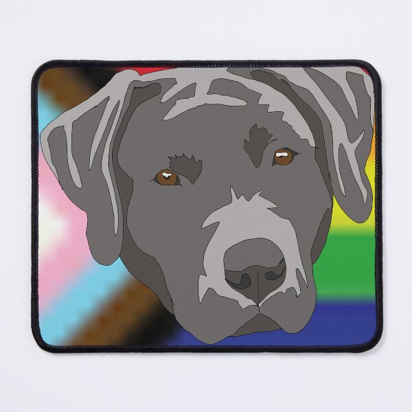 Artikelvorschau, Progress pride silver  lab entworfen und verkauft von LeahcarsArt.