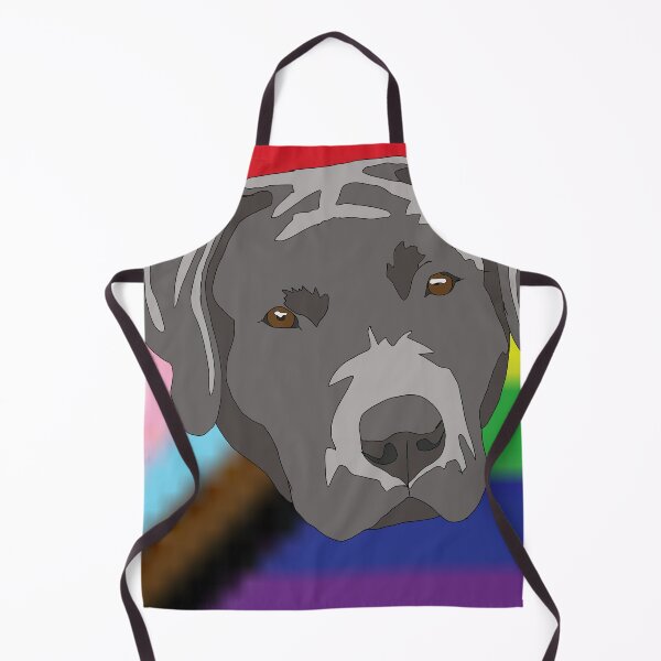 Aperçu de l'œuvre Progress pride silver lab créée et vendue par LeahcarsArt.