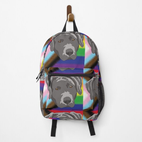 Item preview, Progress pride silver lab designed and sold by LeahcarsArt.