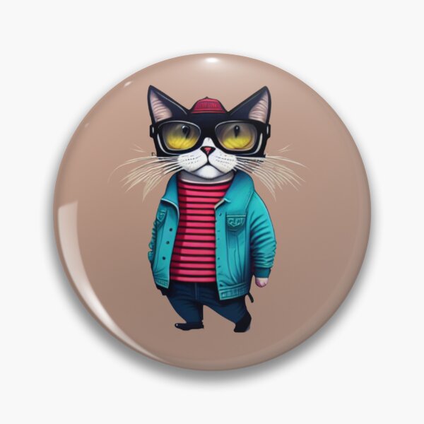 Item preview, Hipster Cat V87 designed and sold by HipsterAnimals.