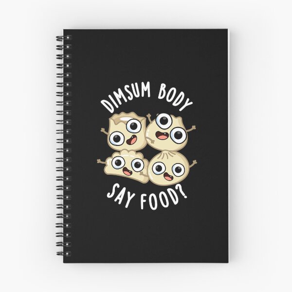 Item preview, Dimsum Body Say Food Funny Dimsum Puns (Dark BG) designed and sold by punnybone.