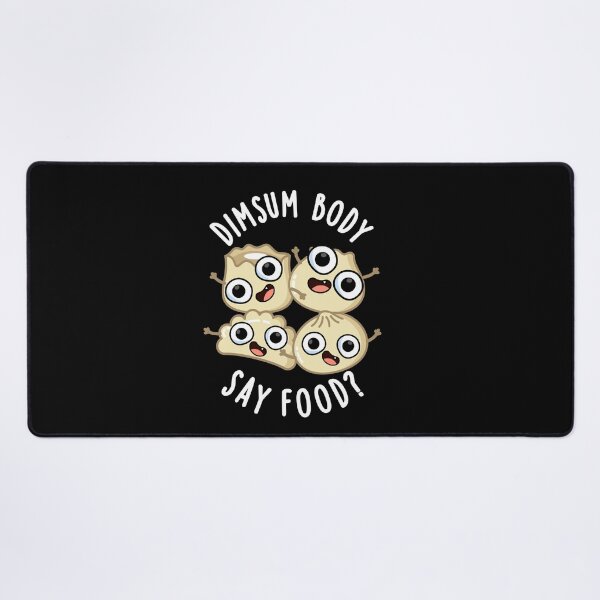 Item preview, Dimsum Body Say Food Funny Dimsum Puns (Dark BG) designed and sold by punnybone.