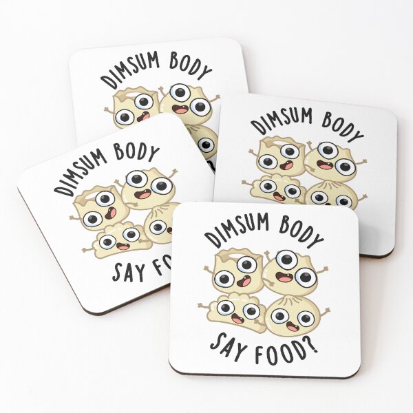 Item preview, Dimsum Body Say Food Funny Dimsum Puns  designed and sold by punnybone.