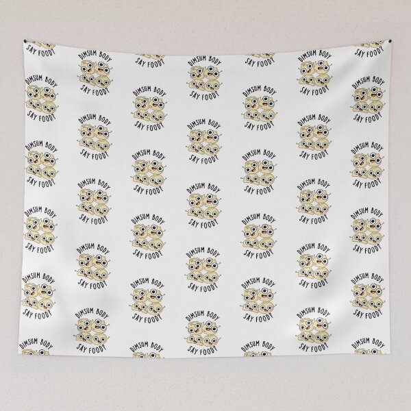 Item preview, Dimsum Body Say Food Funny Dimsum Puns  designed and sold by punnybone.