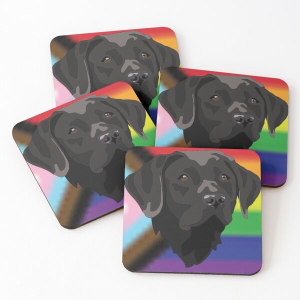 Artikelvorschau, Progress pride black lab entworfen und verkauft von LeahcarsArt.