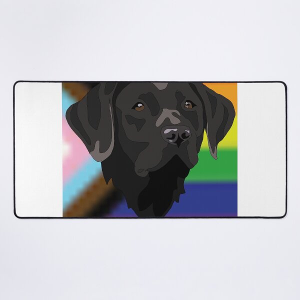 Artikelvorschau, Progress pride black lab entworfen und verkauft von LeahcarsArt.