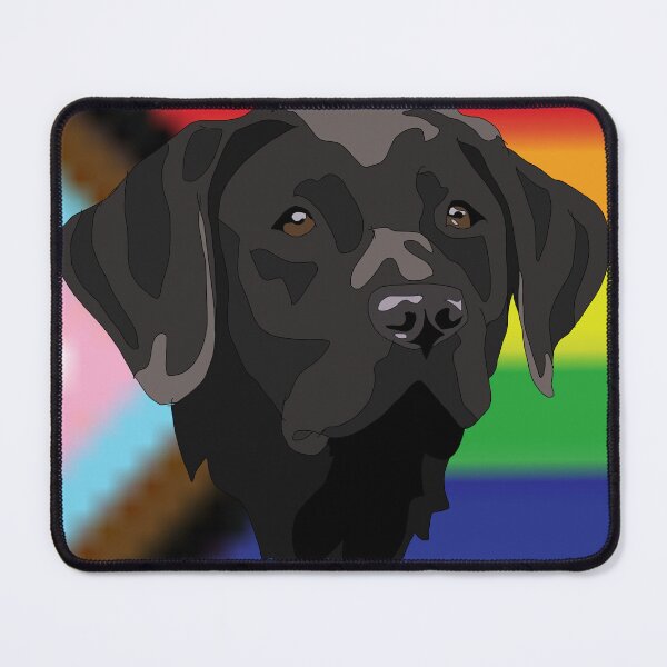 Artikelvorschau, Progress pride black lab entworfen und verkauft von LeahcarsArt.