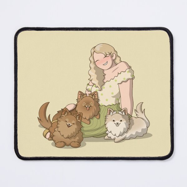 Item preview, pomsketeers family designed and sold by Kyna Arts.