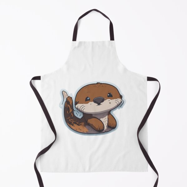 Item preview, Cute Adorable Chibi Sea Otter designed and sold by ChibiArtline.