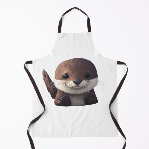 Item preview, Cute Adorable Chibi Sea Otter designed and sold by ChibiArtline.