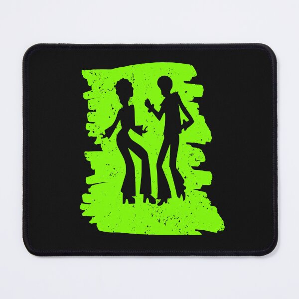 Item preview, 70s Disco Dancer Radium color t shirt Black T shirt designed and sold by Customize Shirts.