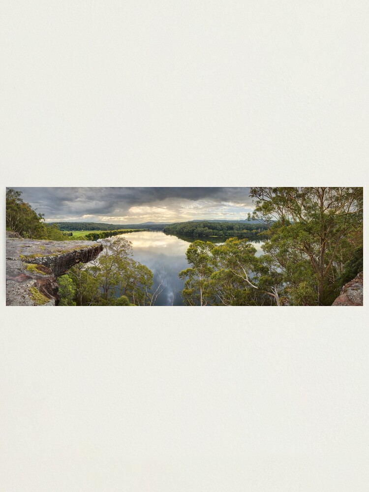 Thumbnail 2 of 3, Photographic Print, Hanging Rock, Shoalhaven River, Nowra, New South Wales, Australia designed and sold by Michael Boniwell.
